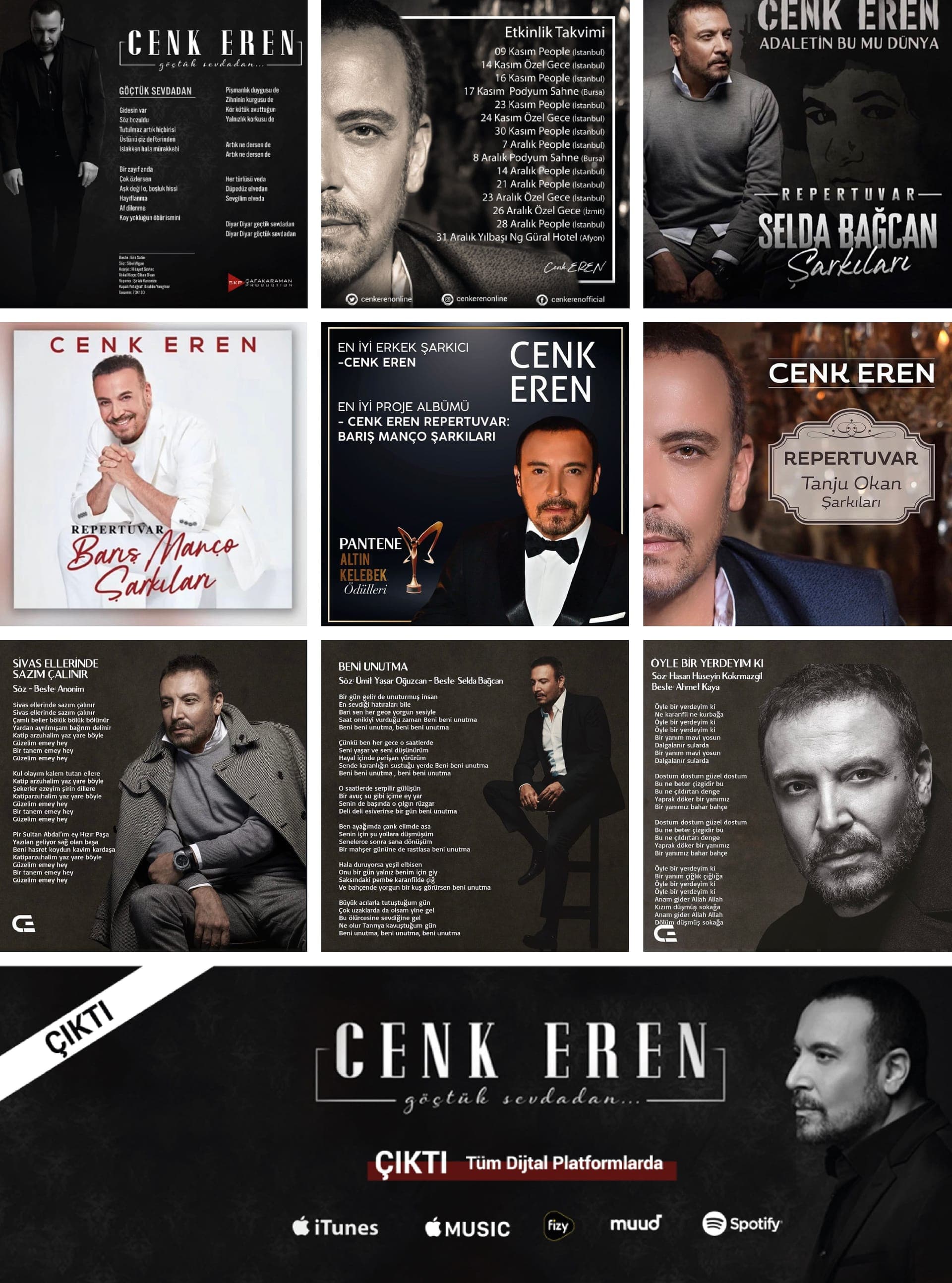 CENK EREN Sosyal Medya Referans