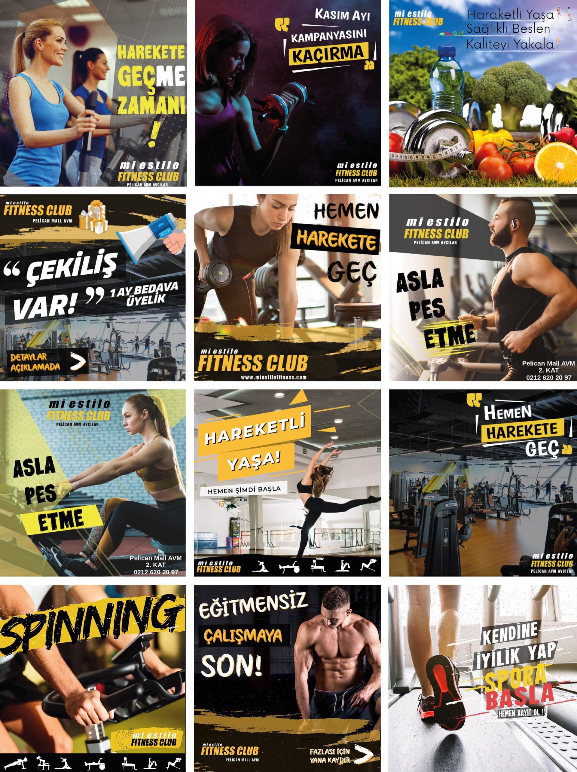 MI ESTILO FITNESS Sosyal Medya Referans